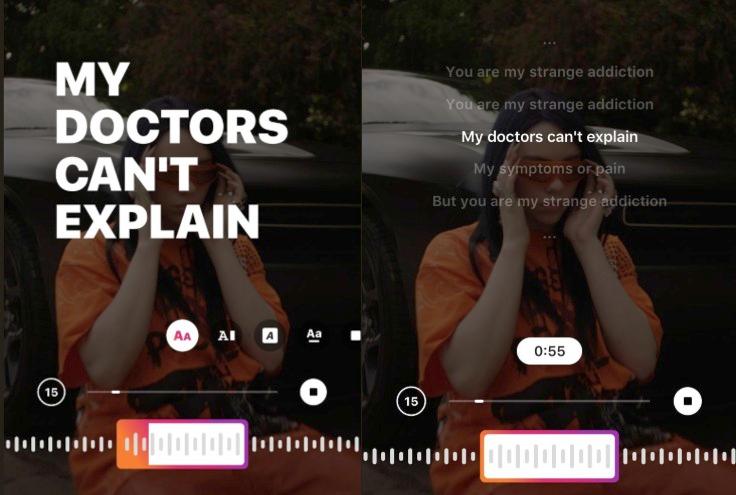 Instagram Nelle Stories E Possibile Inserire I Testi Delle Canzoni Radio 105