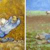Contadini in siesta - Van Gogh