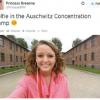  Il selfie ad Auschwitz.