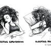 Dormire e svegliarsi con i capelli in ordine.