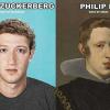 Mark Zuckerberg e Filippo IV di Spagna