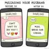 I messaggi con il partner...