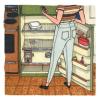  Il frigo semivuoto