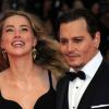 In compagnia della moglie Amber Heard