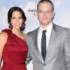 Matt Damon e Luciana Barroso