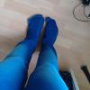 Belli questi jeans! Me li provo...