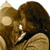 Ragazze che si baciano