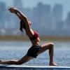 Facendo yoga