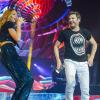 La Lohan in un duetto con i Duran Duran alla O2 Arena