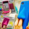 9. Quando la fantasia viene in aiuto della comodità, la cover con le narici. Così il telefono non scappa mai di mano!