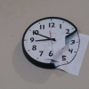 Orologio a metà
