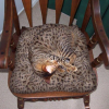 L'arte di mimetizzarsi. Qui il pelo del gatto è uguale alla sedia