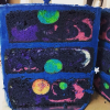 La torta ha una galassia intera di colori al suo interno