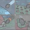 3. La Terra minacciata da un meteorite? No, stava solo tornando a casa per mettersi comodo davanti alla tv