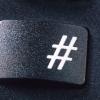 7. Mai troppi hashtag