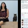 Barbarella Buchner e i suoi due gatti