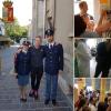 2. Chris Martin intrattiene i bambini con la sua musica