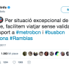 5. Metro e bus, anche qui niente biglietto