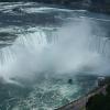Cascate del Niagara, confine tra Stati Uniti e Canada 