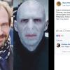 2. Ralph Fiennes- Lord Voldemort (Harry Potter) 