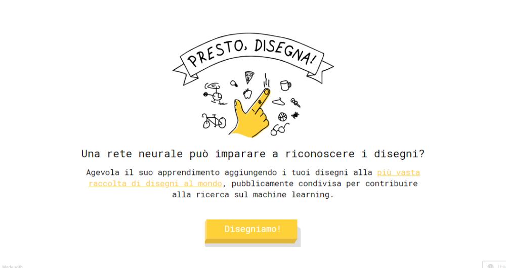 Presto, disegna!