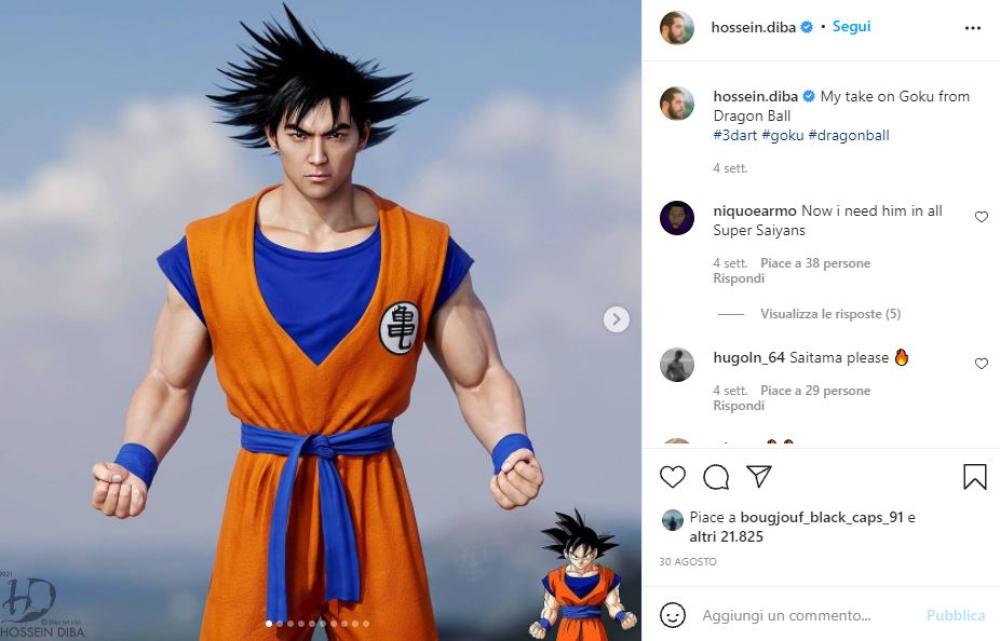 Goku di Dragonball