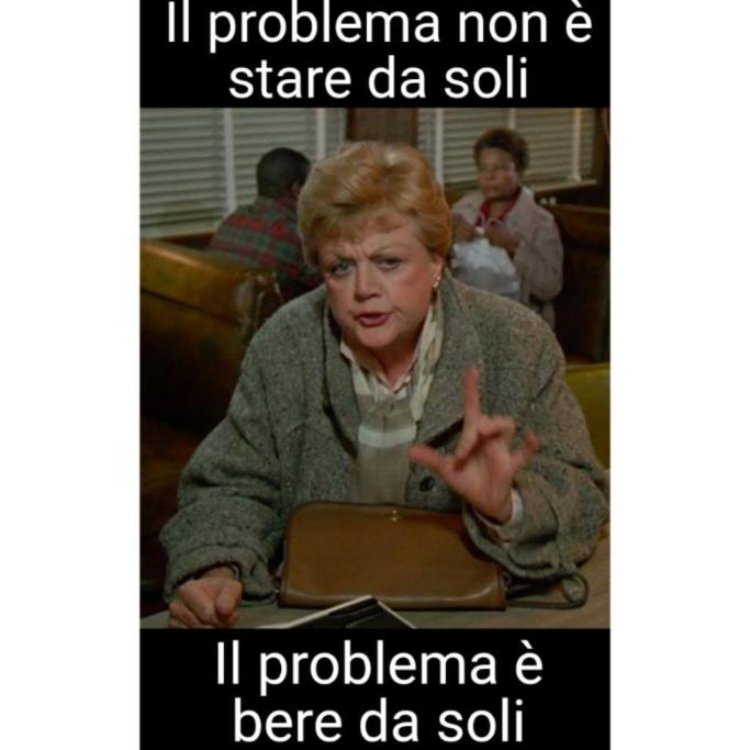 Solitudine alcolica? No grazie, 