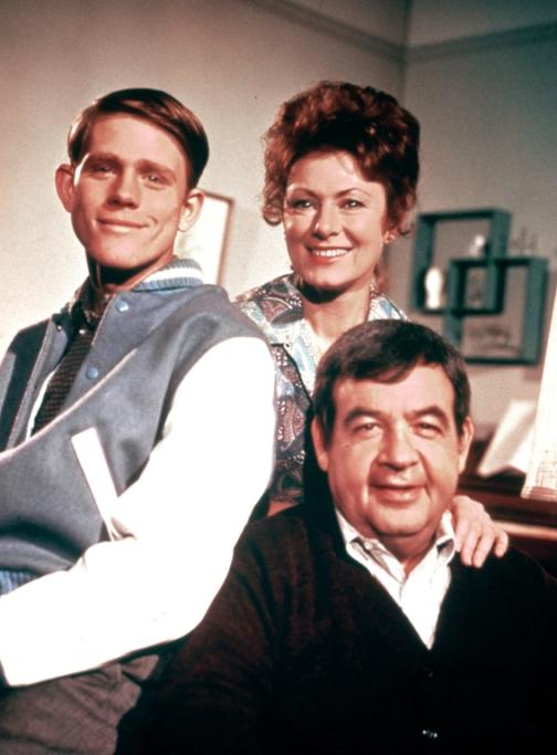 Ron Howard, Marion Ross e Tom Bosley  (scomparso il 19/10/2010)
