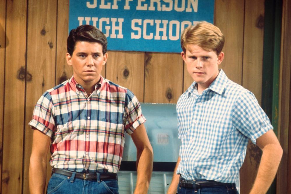 Anson Williams e Ron Howard 