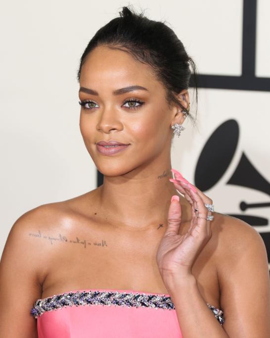 Rihanna gelata da Hamilton: 