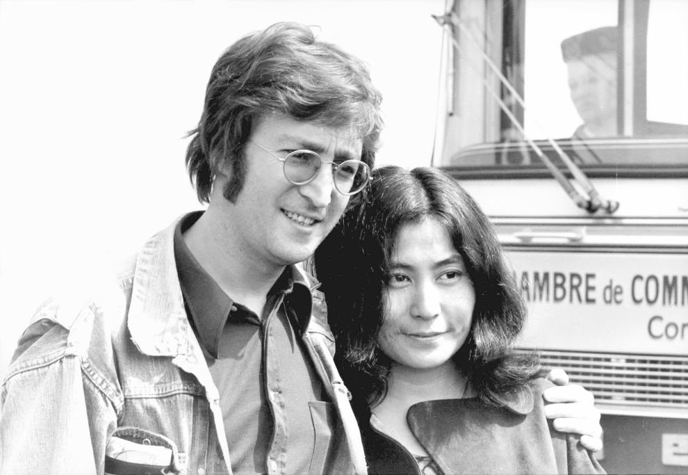 John Lennon e Yoko Ono