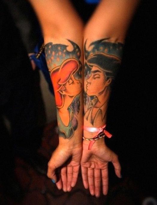 I tatuaggi di coppia più belli 