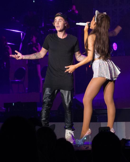 Justin Bieber e Ariana Grande