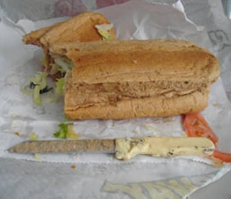 Le cose disgustose ritrovate nel cibo