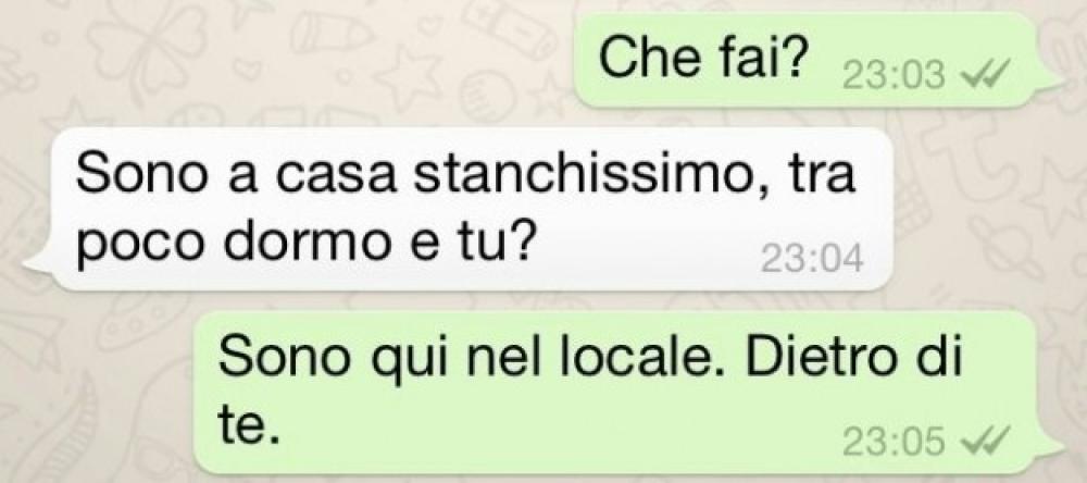 "Sto per dormire"