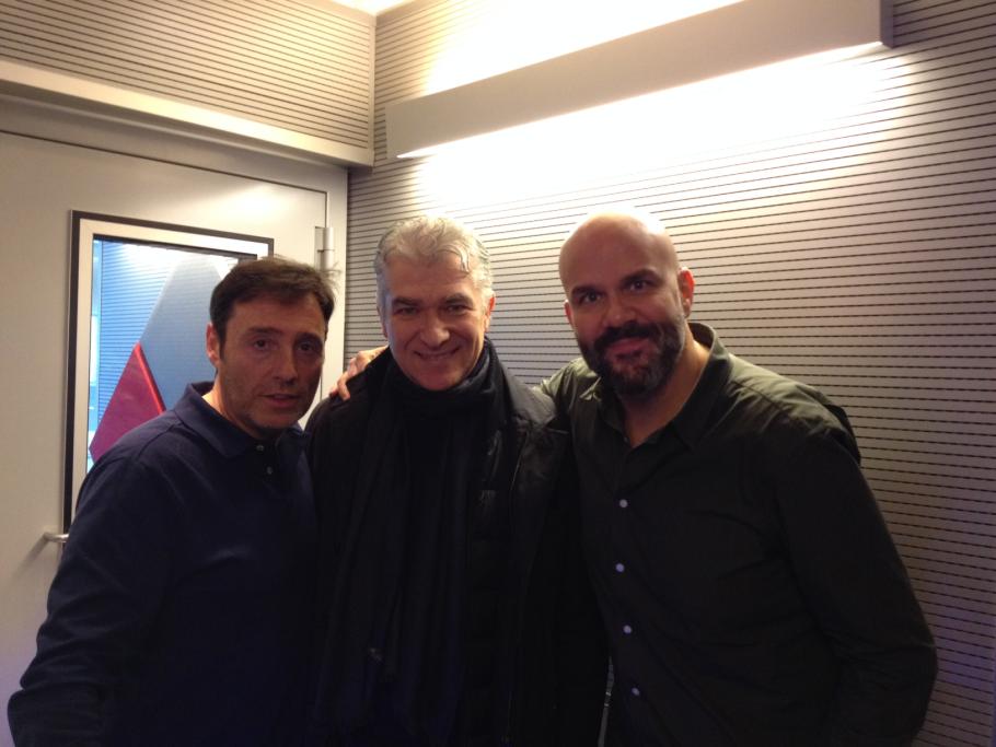 Gioele Dix ospite di Tony e Ross per presentare lo spettacolo teatrale "Il malato immaginario" PT2