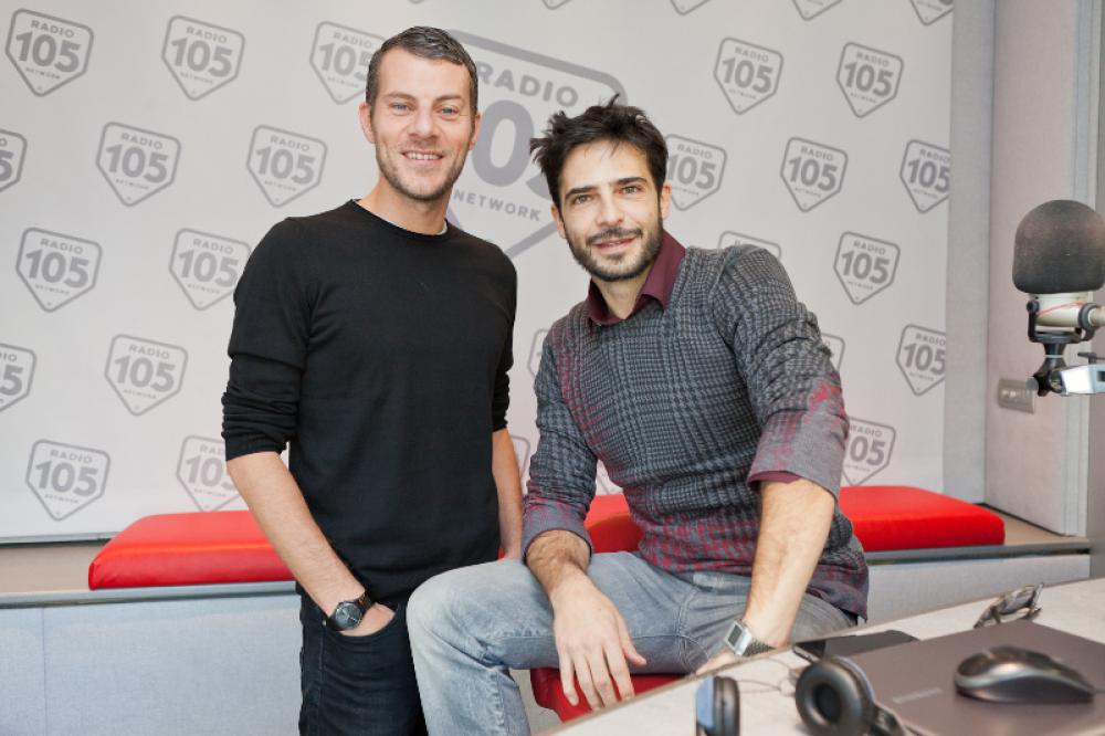 Marco Bocci ha scelto 105 MI CASA per parlare del suo libro "A Tor bella Monaca non piove mai"