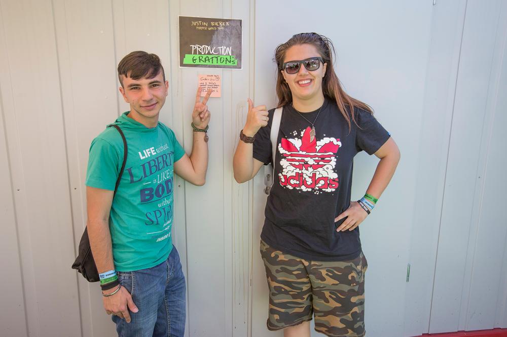 I vincitori della backstage experience