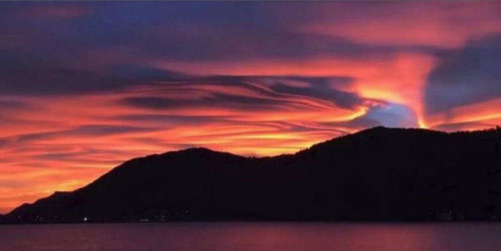 Il tramonto più bello dell'anno