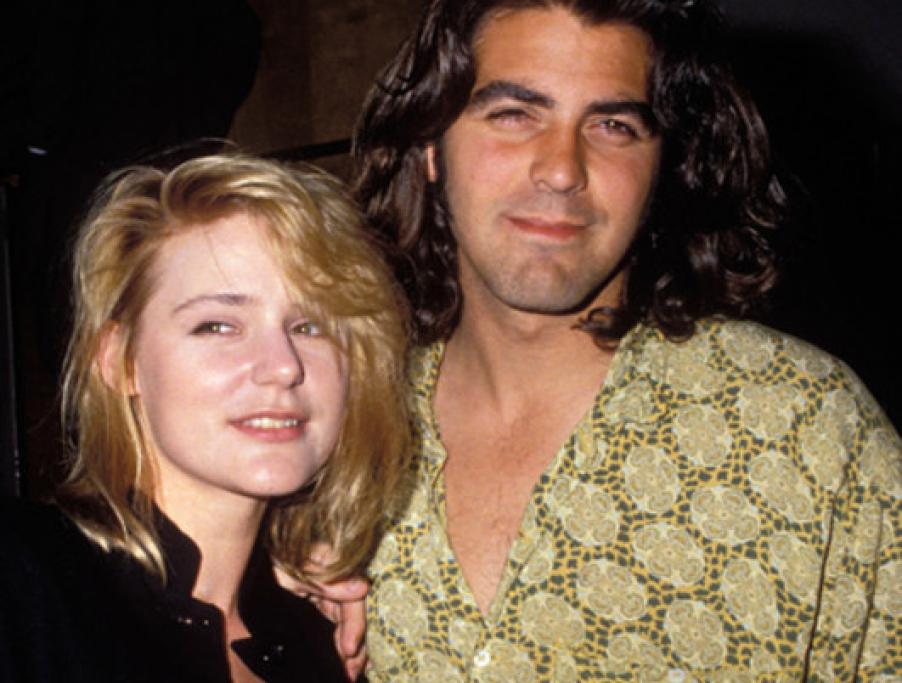 Didi Pfeiffer e George Clooney
