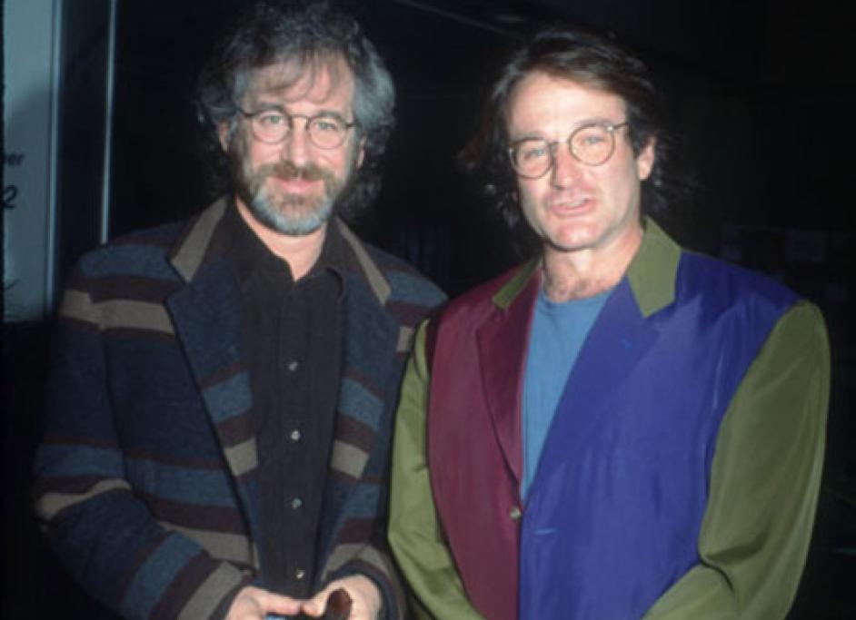 Steven Spielberg e Robin Williams