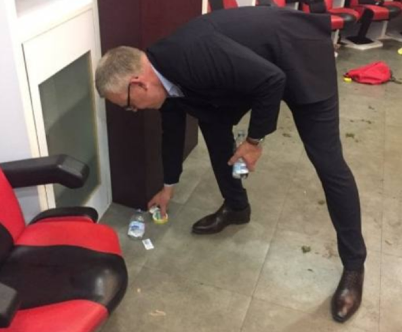 Andersson ripulisce gli spogliatoi di San Siro