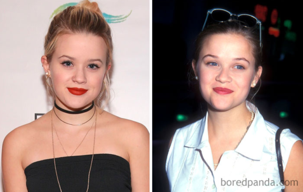 1. Ava Elizabeth Phillippe e Reese Witherspoon a 18 anni
