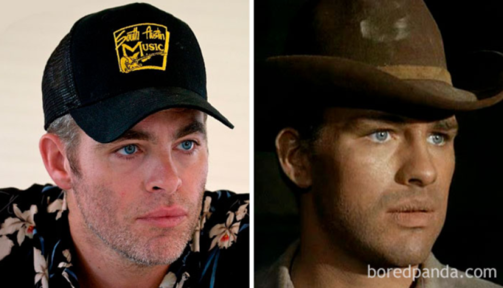 3. Chris Pine e Robert Pine sulla trentina