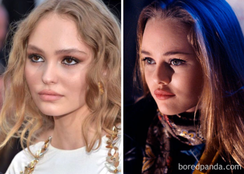 9. Lily-Rose Melody Depp e Vanessa Paradis a 18 anni