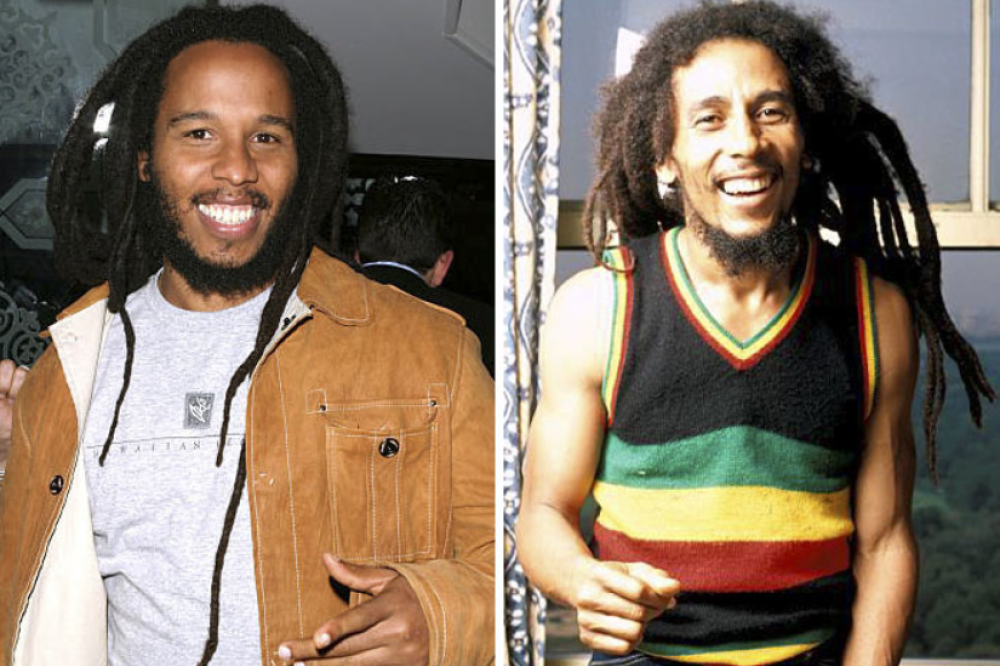 10. Ziggy e Bob Marley a 35 anni