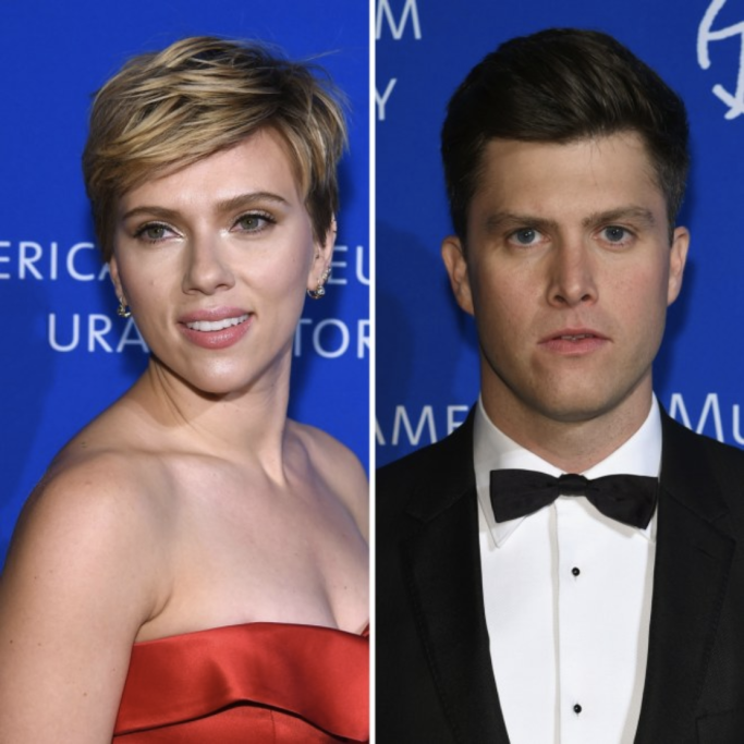 Scarlett Johansson e Colin Jost