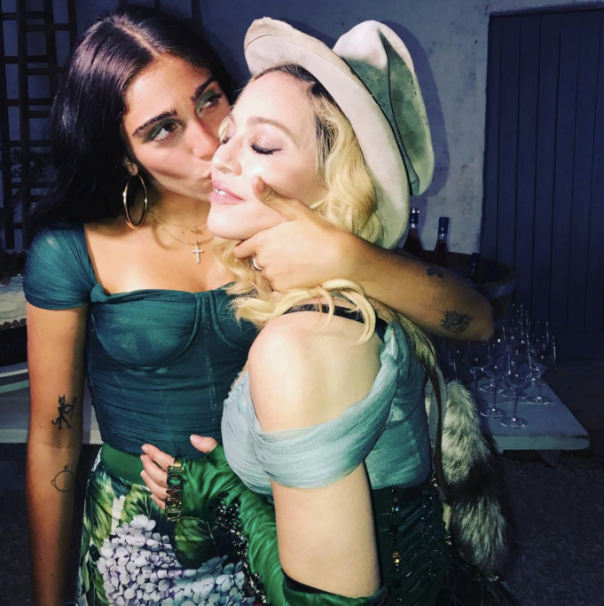 Lourdes e Madonna sono molte legate