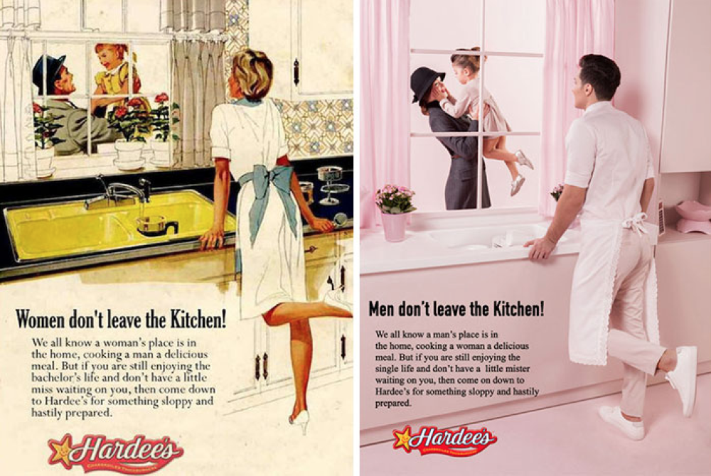 Le donne non abbandonano la cucina