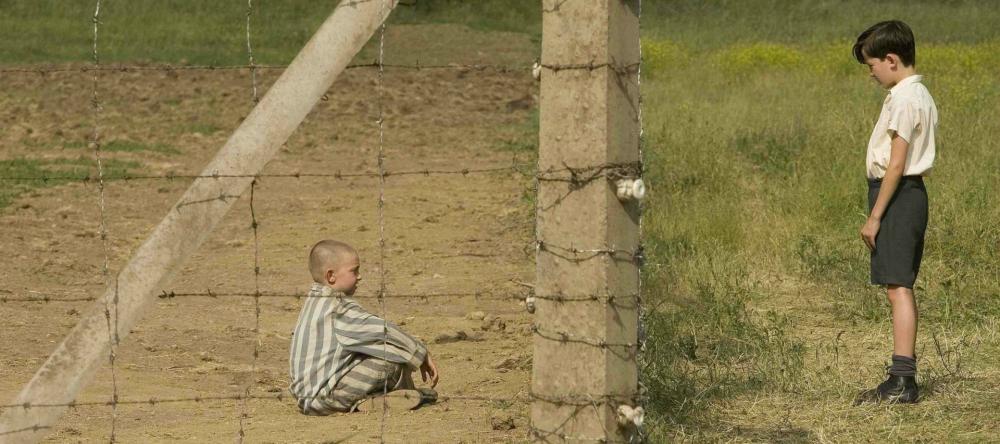 Il bambino con il pigiama a righe 
